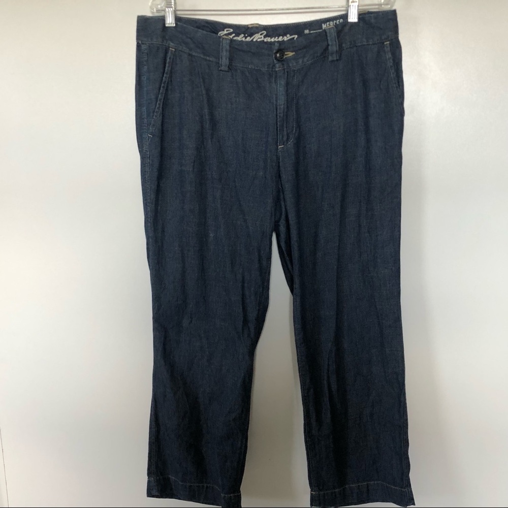 Eddie Bauer Jeans Womens 12 Mercer Straight Pant
